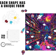 Trippy Puzzle Co Chaos Chronicles 300pc Wooden Jigsaw Puzzle