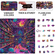 Trippy Puzzle Co Chaos Chronicles 300pc Wooden Jigsaw Puzzle