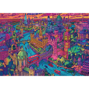Trippy Puzzle Co London Lights 1000pc Jigsaw Puzzle