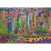 Trippy Puzzle Co Mystical Manhattan 1000pc Jigsaw Puzzle