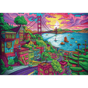 Trippy Puzzle Co Frisco Frenzy 1000pc Jigsaw Puzzle