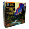 Trippy Puzzle Co Chromatic Cliffs 1000pc Jigsaw Puzzle