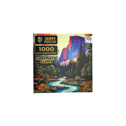 Trippy Puzzle Co Chromatic Cliffs 1000pc Jigsaw Puzzle