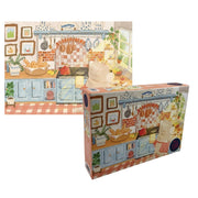 The Puzzle Collab Cat in The Kitchen 500 Piece Puzzle