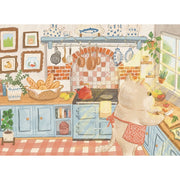 The Puzzle Collab Cat in The Kitchen 500 Piece Puzzle
