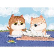 The Puzzle Collab Sydney Opera House and Cats 99 Piece Micro Puzzle