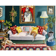 The Puzzle Collab Lounging Around II 1000 Piece Jigsaw Puzzle