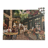 The Puzzle Collab Puzzle Lane Cafe 500pc Jigsaw Puzzle 9361804001688