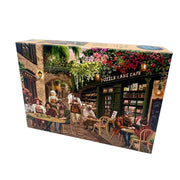 The Puzzle Collab Puzzle Lane Cafe 1000 Piece Puzzle