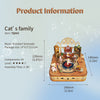 Tonecheer Cat's Family Music Box