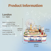 Tonecheer London Music Box