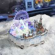 Tonecheer Snow World Music Box
