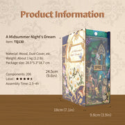 Tonecheer A Midsummer Night's Dream Book Nook