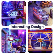 Tonecheer Cyber City Book Nook