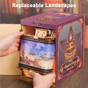 Tonecheer Infinity Train Cabin Magical Journey Book Nook