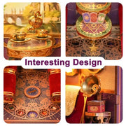 Tonecheer Infinity Train Cabin Magical Journey Book Nook