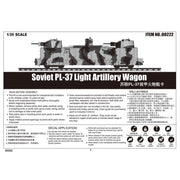 Trumpeter 00222 1/35 Soviet PL-37 Light Artillery Wagon 9580208002224