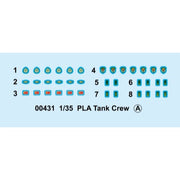 Trumpeter 00431 1/35 PLA Tank Crew 9580208004310 9580208004310