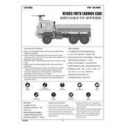Trumpeter 1/35 M1083 MTV Armor Cab