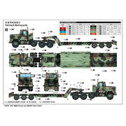 Trumpeter 01078 1/35 M920 Tractor tow M870A1 Semi Trailer 9580208010786
