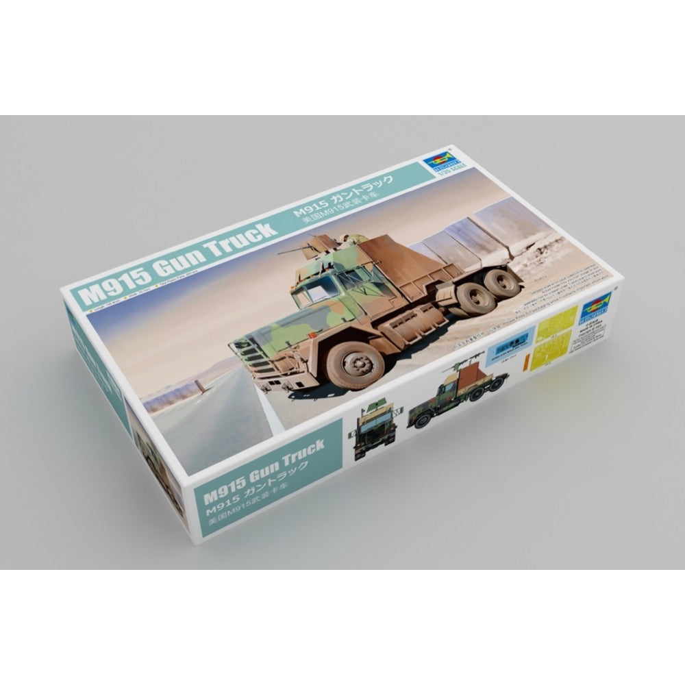 Hobby Boss Trumpeter 01084 - M915 Gun Truck - Escala 1/35 - Maqueta de plastico para Montar Hobby Boss Trumpeter 01084 - M915 Gun Truck - Escala 1/35 - Maqueta de plastico para Montar