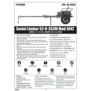 Trumpeter 02345 1/35 Soviet Limber 52-R-353M Mod.1942