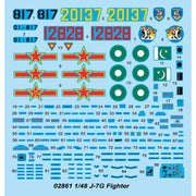 Trumpeter 02861 1/48 J-7G Fighter 9580208028613