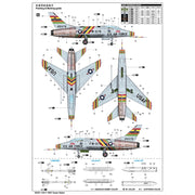 Trumpeter 03221 1/32 F-100C Super Sabre