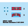 Trumpeter 05321 1/350 German Zerstorer Z-25 1944