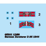Trumpeter 05321 1/350 German Zerstorer Z-25 1944