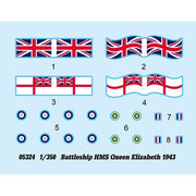 Trumpeter 05324 1/350 Battleship HMS Queen Elizabeth 9580208053240