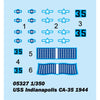 Trumpeter 05327 1/350 USS Indianapolis CA-35 1944