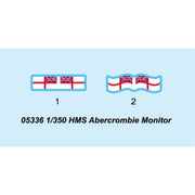 Trumpeter 05336 1/350 HMS Abercrombie Monitor