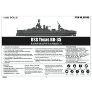 Trumpeter 05340 1/350 USS New Texas BB-35