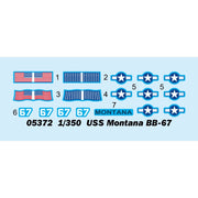Trumpeter 05372 1/350 USS Montana BB-67
