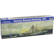 Trumpeter 05711 1/700 Germany Battleship Bismarck 1941 9580208057118