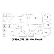Trumpeter 05830 1/48 Russian Mi-35M Hind-E