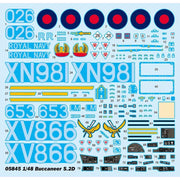 Trumpeter 1/48 Buccaneer S.2D Plastic Model Kit