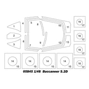 Trumpeter 1/48 Buccaneer S.2D Plastic Model Kit