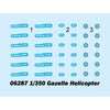 Trumpeter 1/350 Gazelle Helicopter