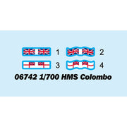 Trumpeter 06742 1/700 HMS Colombo