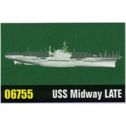 Trumpeter 06755 1/700 USS Midway CV-41 Late
