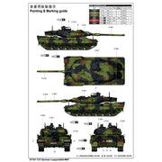 Trumpeter 07191 1/72 German Leopard 2A6 MBT