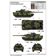 Trumpeter 07192 1/72 Leopard 2A6EX MBT