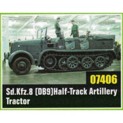 Trumpeter 07406 1/72 Sd.Kfz. 8 schwerer Zugkraftwagen 12t DB 9 Artillerieaufbau
