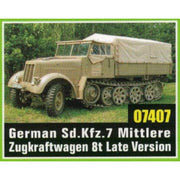 Trumpeter 07407 1/72 Sd.Kfz. 7 mittlerer Zugkraftwagen 8t Late Version