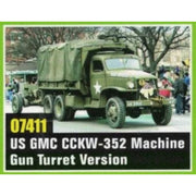 Trumpeter 07411 1/72 US GMC CCKW 352 with machine gun ring