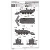 Trumpeter 07427 1/72 M1132 Stryker Engineer Squad Vehicle with SMP/AMP-Surface Mine Plow 9580208074276