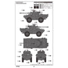 Trumpeter 07443 1/72 LAV-150 Commando AFV w/ Cockerill 90mm Gun
