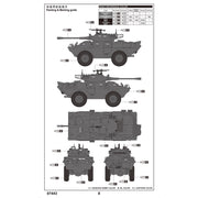Trumpeter 07443 1/72 LAV-150 Commando AFV w/ Cockerill 90mm Gun